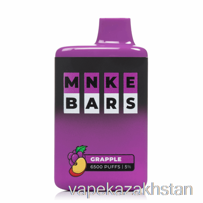 Vape Smoke MNKE BARS 6500 Disposable Grapple
